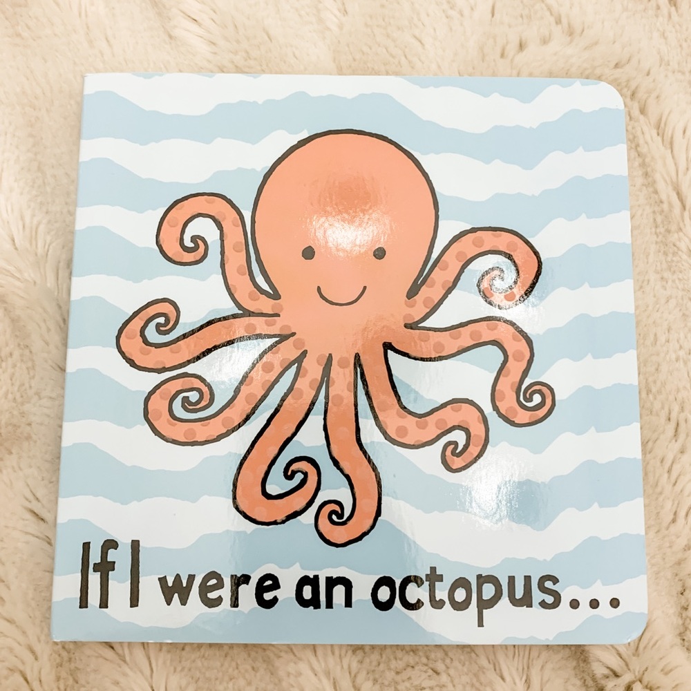 New Jelly Cat Octopus Touch and Feel Book